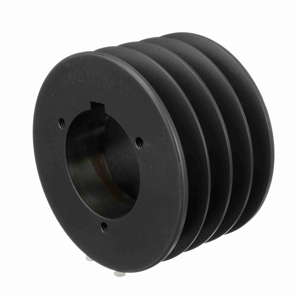 4 Groove Cast Iron Bushed Bore Multiple Sheave, 4B5V50